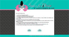 Desktop Screenshot of ledivinsauna.com