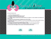 Tablet Screenshot of ledivinsauna.com